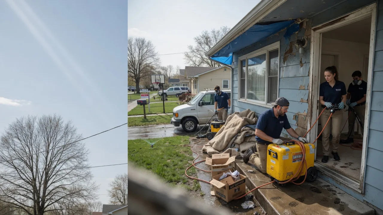 Basement Flood Cleanup in Troy, PA near me